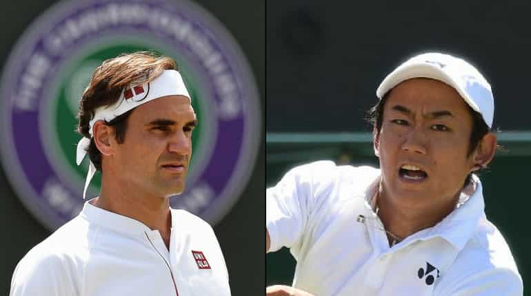 Roger Federer vs Yoshihito Nishioka