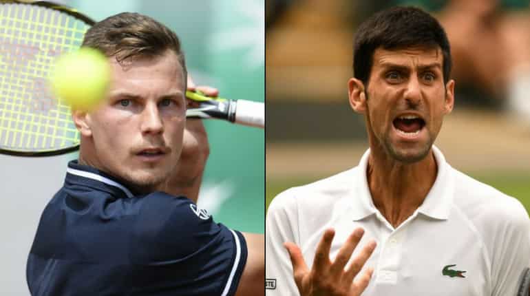 Novak Djokovic vs Marton Fucsovics