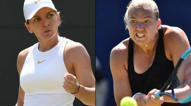 Simona Halep vs Kaia Kanepi