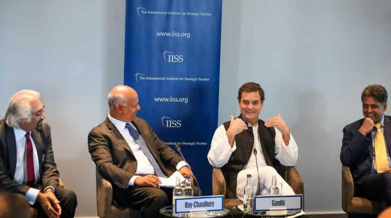 Rahul Gandhi calls on UK's Opposition Labour party leaders Rahul Gandhi calls on UK's Opposition Labour party leaders