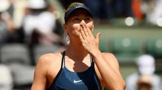 Maria Sharapova wins her 1st WTA match in Russia in 13 years