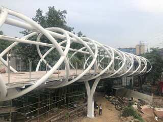 Delhi 'skywalk' to be inaugurated in late September, early October
