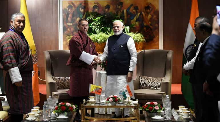 PM Modi holds bilateral talks with Myanmar, Bhutan leaders