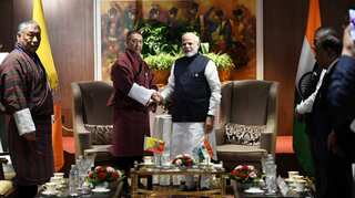 PM Modi holds bilateral talks with Myanmar, Bhutan leaders