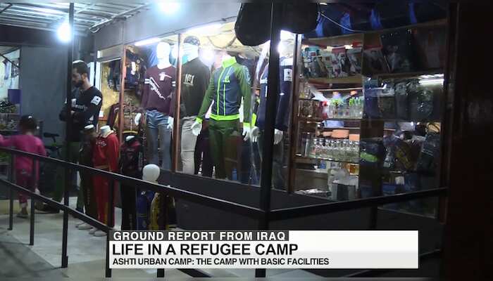 Life in an Iraqi refugee camp