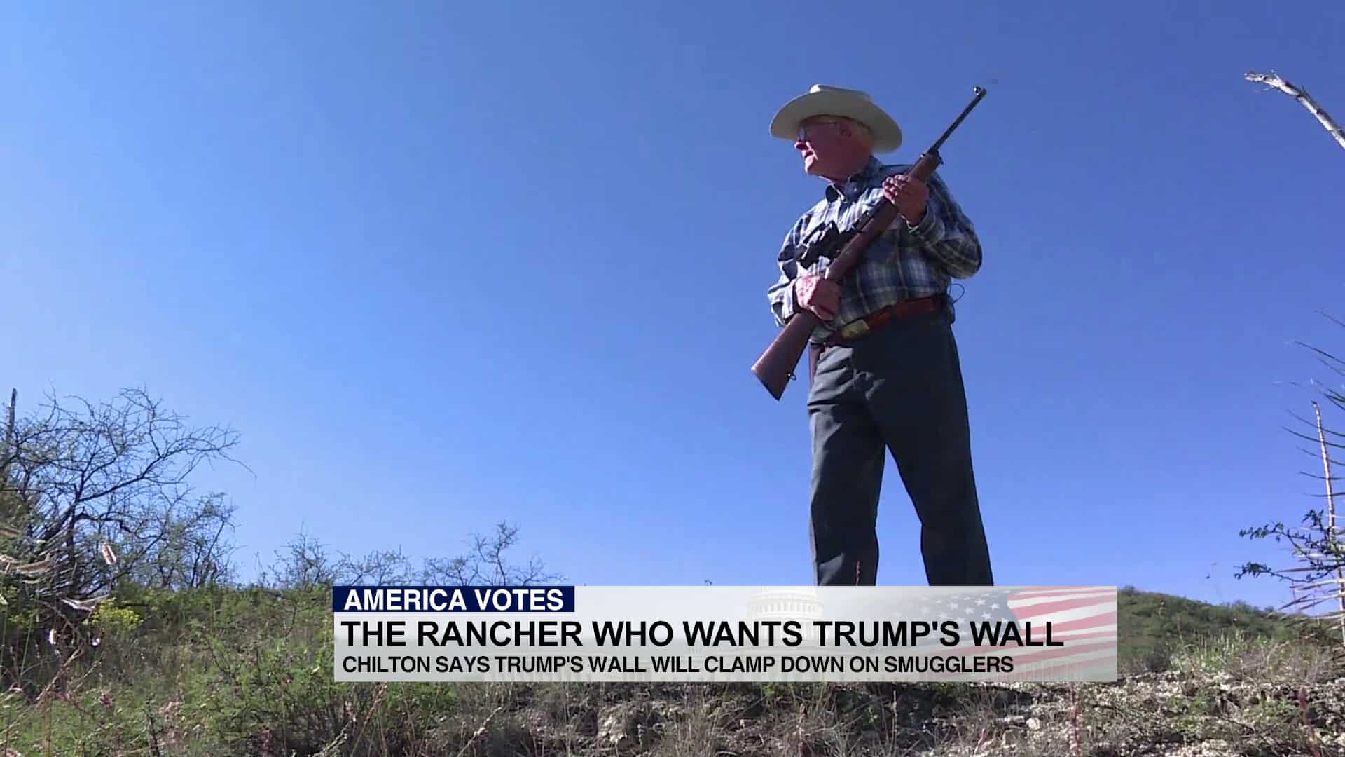 The Rancher who wants Trump's wall - World News