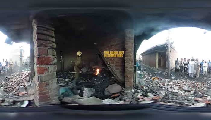 360? Video| Delhi's Sadar Bazar fire: 317 huts gutted, hundreds left homeless |