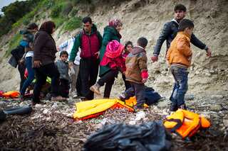 Greece rescues hundreds as migrant boat capsizes in Mediterranean