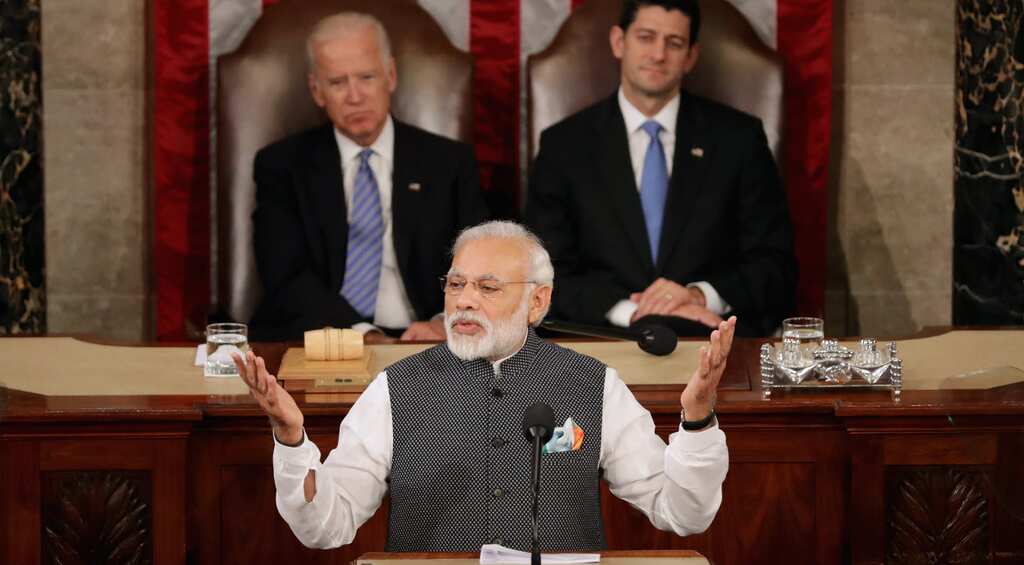 Indian Prime Minister Narendra Modi attends Congressional Reception in Washington DC