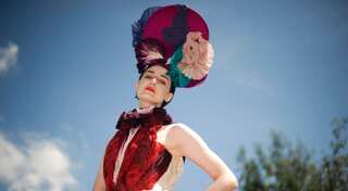 British hat maker turns heads with 'outrageous' creations