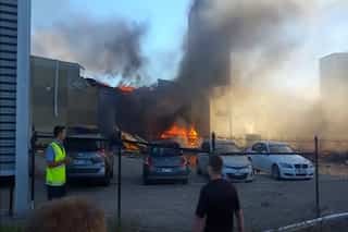 Five dead after light plane crashes into shopping centre near Melbourne