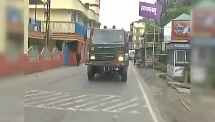 Watch: Army trucks escort tourist vehicles in Darjeeling