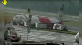 WATCH: Air India plane from Abu Dhabi veers off runway at Kochi airport