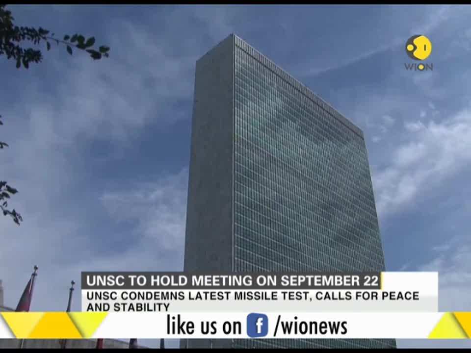 UN Security Council to hold meeting over North Korea on September 22 ...
