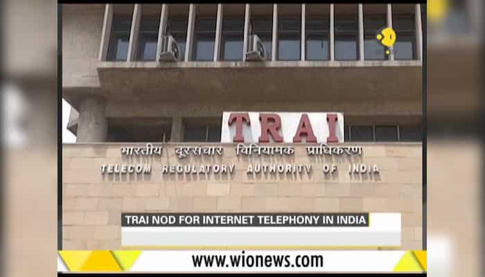 Trai nod for internet telephony in India