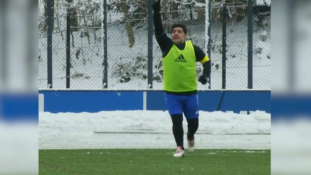 Watch: Diego Maradona retired from professional football 20 years ago today