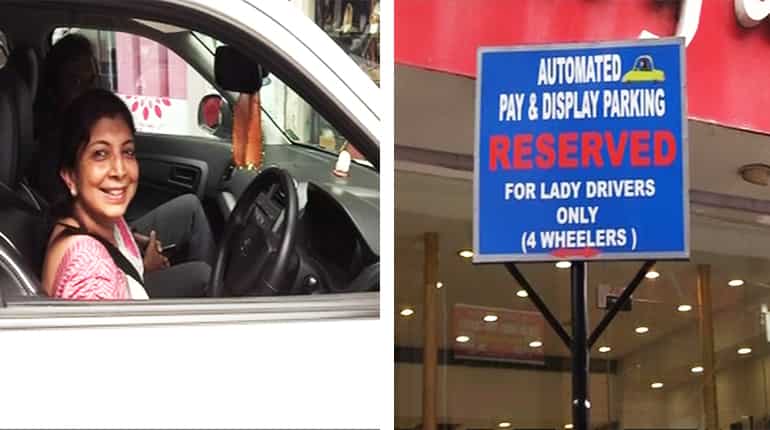 Bengaluru now has reserved parking for women Bengaluru now has reserved parking for women