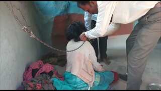 Watch: Mentally-challenged girl 'chained' by father in Madhya Pradesh