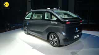Watch: French startup Navya unveils 'first taxi-robot'