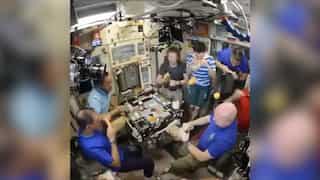 Watch: NASA's Thanksgiving from space aboard ISS