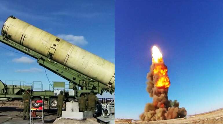 Watch: Russia test-launches new missile for Moscow defence system