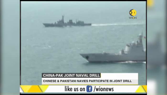 China Pakistan joint navy drill