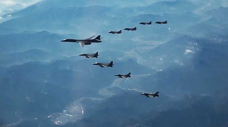 Watch: US B-1B bombers join aerial drill with South Korea Watch: US B-1B bombers join aerial drill with South Korea