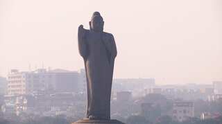 Watch: 'Rock of Gibraltar' Lord Buddha statue major tourist attraction in Hyderabad