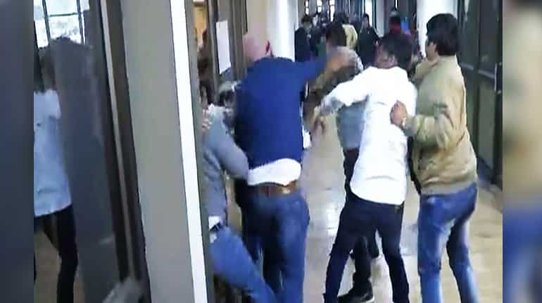 Watch: Scuffle breaks out at wrestling event where Sushil Kumar, Parveen Rana were present Watch: Scuffle breaks out at wrestling event where Sushil Kumar, Parveen Rana were present