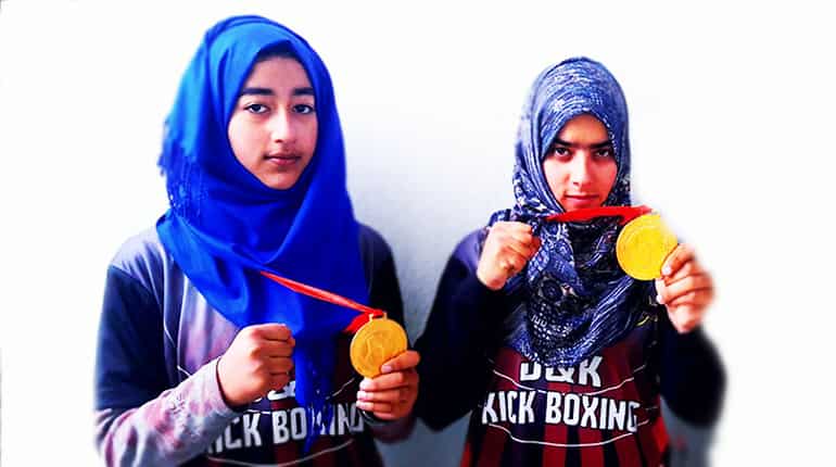 Watch: Kashmiri girls to represent India at World Kickboxing Championships Watch: Kashmiri girls to represent India at World Kickboxing Championships