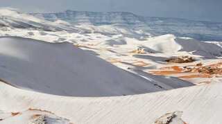 Watch: Snow covers Sahara Desert for the third time in four decades