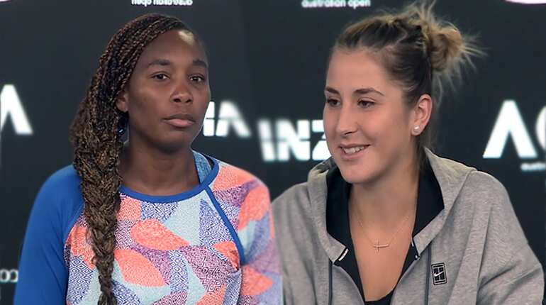 Watch: Belinda Bencic on first-round win over Venus Williams