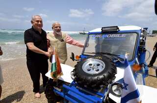 Benjamin Netanyahu's gift to PM Modi: Mass water-purifying jeep