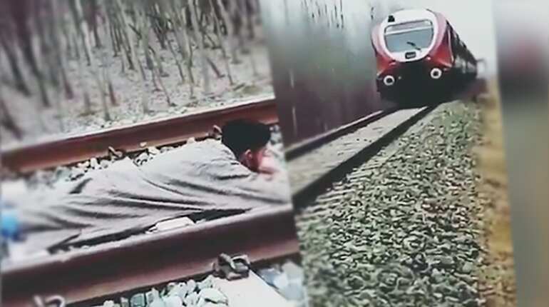 Watch: Kashmiri youth apologises for death-defying train stunt that went viral Watch: Kashmiri youth apologises for death-defying train stunt that went viral