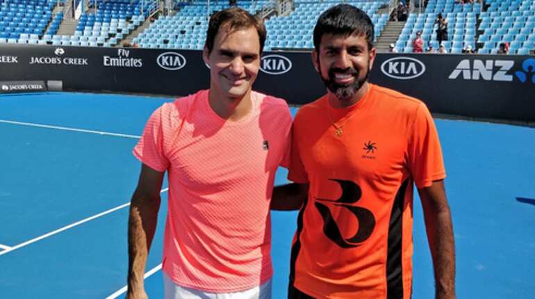 Watch: Had a good session, shared some laughs, says Bopanna on practice session with Federer