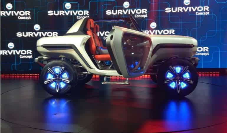 Auto Expo 2018: Maruti Suzuki unveils the new E-Survivor Auto Expo 2018: Maruti Suzuki unveils the new E-Survivor