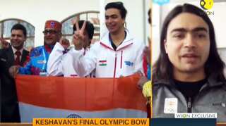 Watch: Shiva Keshavan marks last appearance at Winter Olympics