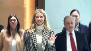Watch: Ivanka Trump arrives in South Korea to attend closing ceremony of Winter Olympics