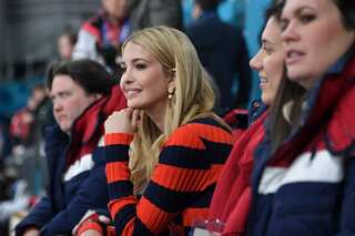 Watch: Ivanka Trump attends curling final to cheer team USA