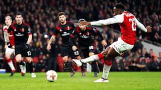 Watch: Arsenal beat AC Milan to reach quarter-finals of Europa League
