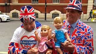 Watch: Britain celebrates as William's wife Kate gives birth to baby boy