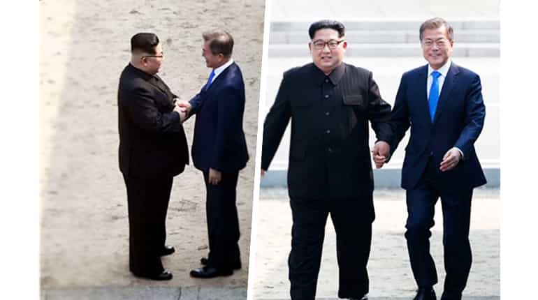 Kim and Moon discussed denuclearisation and permanent peace on peninsula: Presidential office Kim and Moon discussed denuclearisation and permanent peace on peninsula: Presidential office