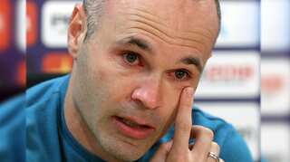 Watch: End of an era as Iniesta says 'goodbye' to FC Barcelona