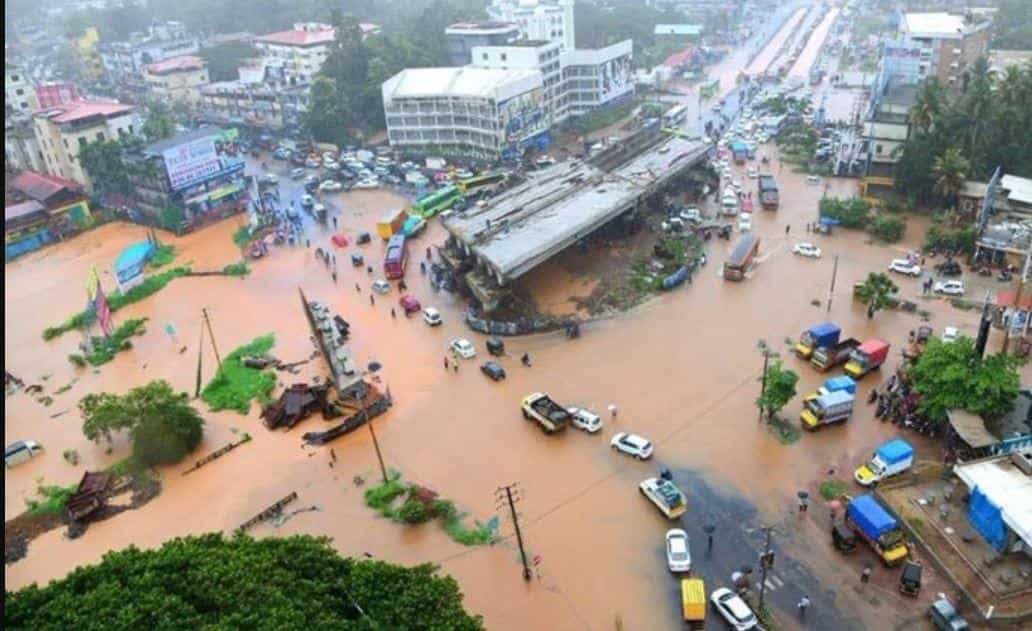 Watch: Torrential rain hits Mangaluru, cause floods; schools shut