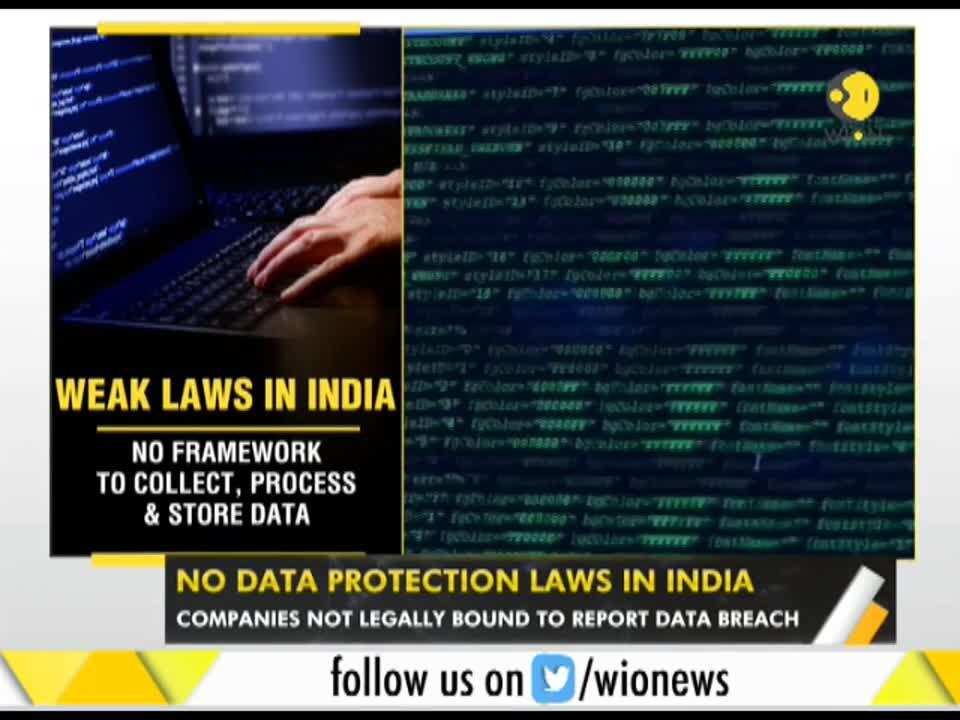 WION Gravitas: No data protection laws in India; is India not serious about data privacy?