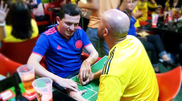 FIFA World Cup: Blind Colombian fan loves to 'feel' the beautiful game