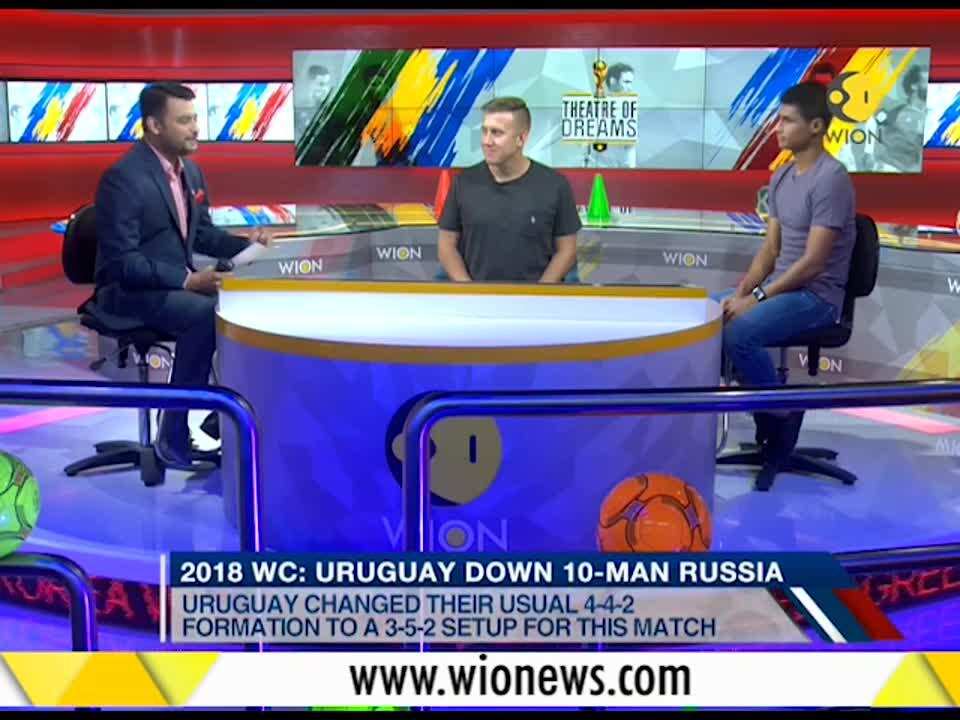 Theatre of Dreams: Uruguay crash Russia's party