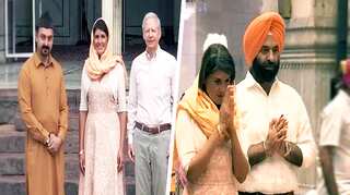 Watch: On day 2, Nikki Haley visits Delhi's Jama Masjid, Gurudwara & Gauri Shankar temple