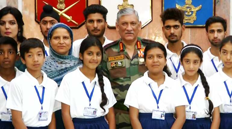Army operating with people friendly rules of engagement in J&K: Army General Bipin Rawat Army operating with people friendly rules of engagement in J&K: Army General Bipin Rawat