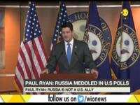 US house speaker Paul Ryan slams Russia for meddling in 2016 US polls